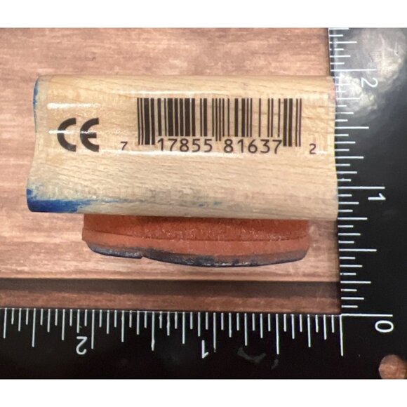 Rubber Stampede Decorative Swirl Wood Mounted Rubber Stamp A2327C - Picture 3 of 6